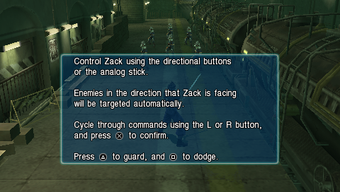 Crisis Core Final Fantasy VII [Not for Resale] screenshot 5 for PSP